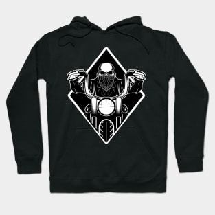 Skeleton biker Hoodie